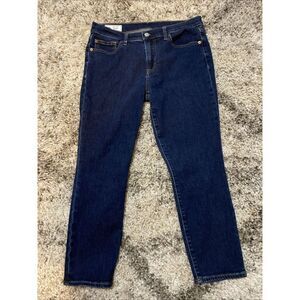 Gap True‎ Skinny Mid Rise Jeans Women's 10/30 Dark Blue Jeans